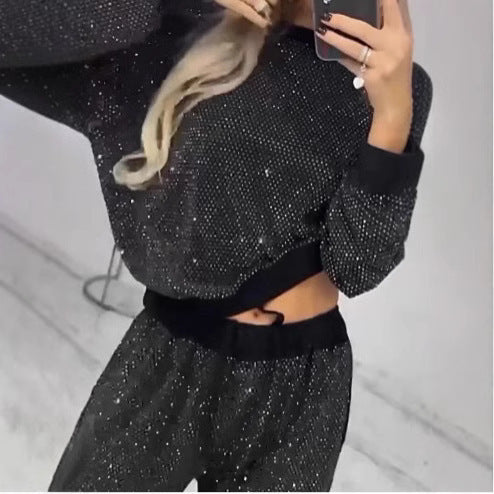 Dame Glitrende Fritids-Outfit Stilla