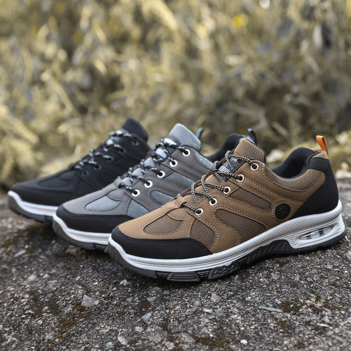 Herre Komfortable Sneakers med åndbar mesh-struktur og dæmpende sål Stilla
