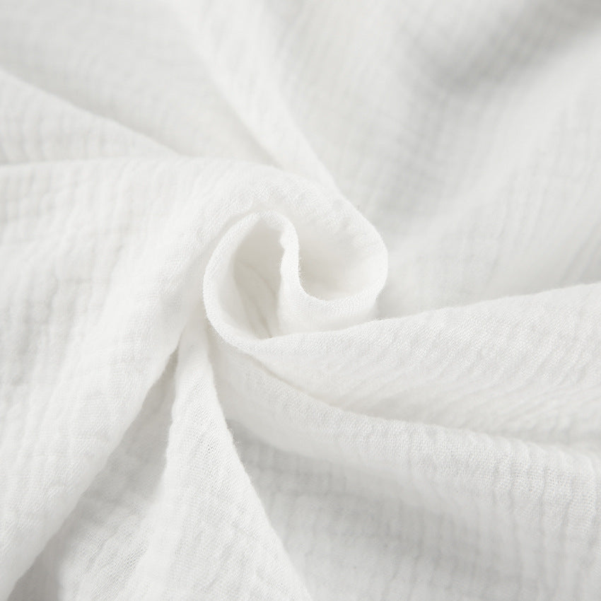 Damer casual bluse med flæsedetaljer og rynkede ærmer Stilla