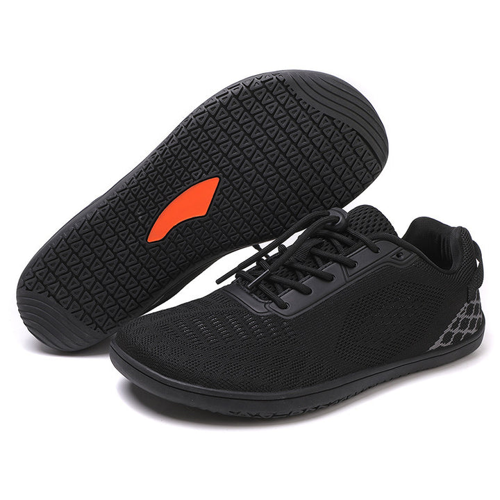 Unisex nan barbens inspireret strik-sneaker med elastisk pasform, hurtigstræk snor og skridsikker helgummisål Skovae