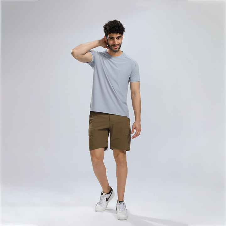 Herrer Åndbart Funktions-T-shirt med ergonomisk pasform og fugttransporterende teknologi Stilla
