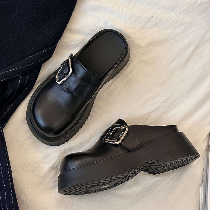 Dame Casual Plateau Slip-On Klipklapper Stilla