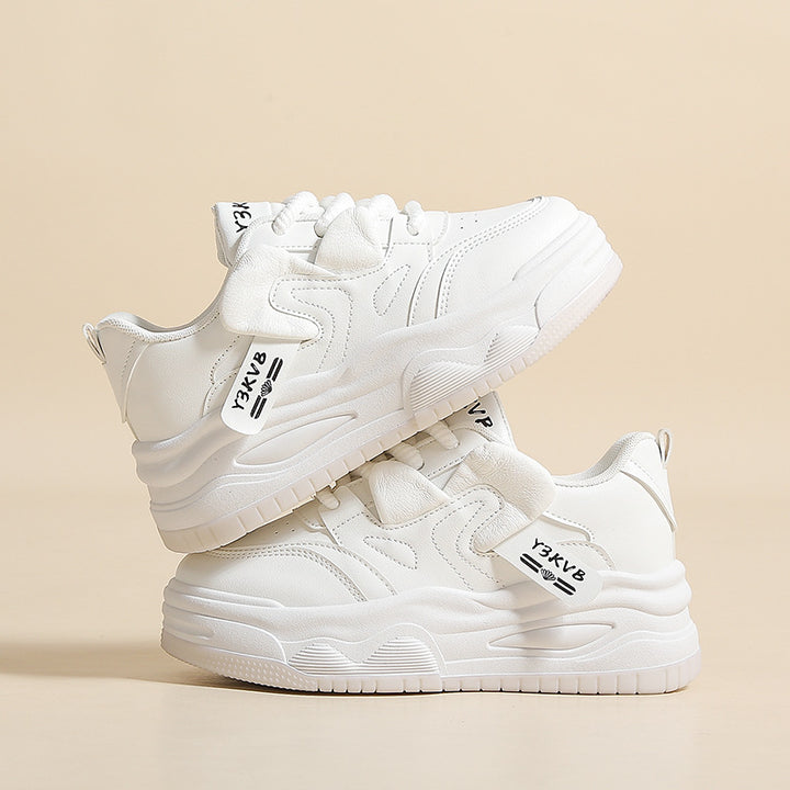 Dame Sporty Lifestyle Sneakers med slidstærkt overmateriale og polstret sål Stilla