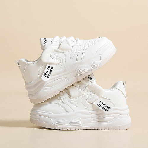 Dame Sporty Lifestyle Sneakers med slidstærkt overmateriale og polstret sål Stilla