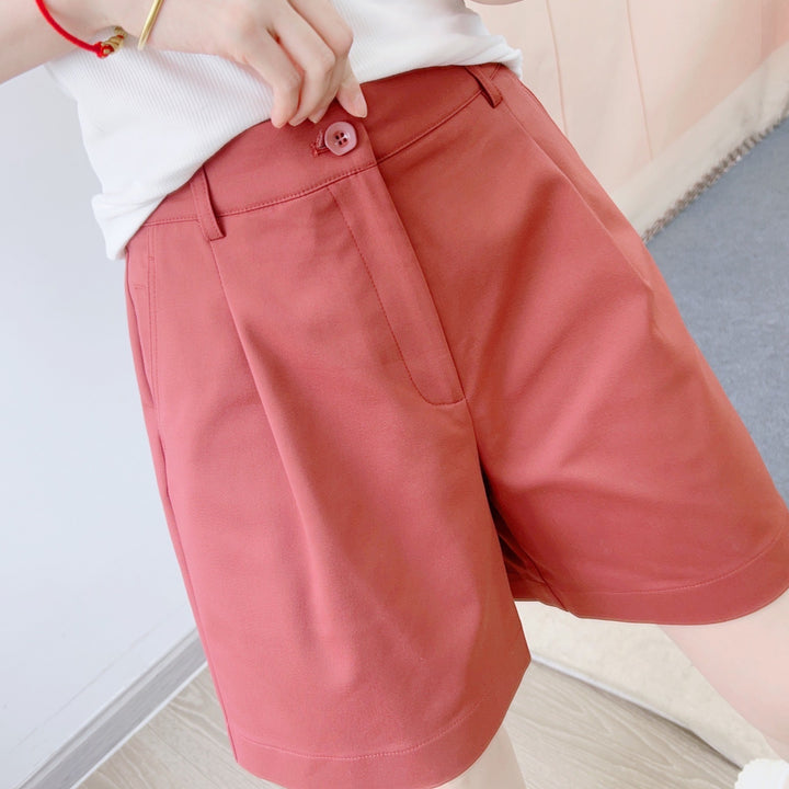 Dame elegante Chino-shorts med komfortabel pasform og praktiske lommer Stilla