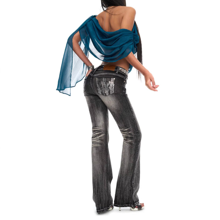 Dame Bootcut Jeans Skovae