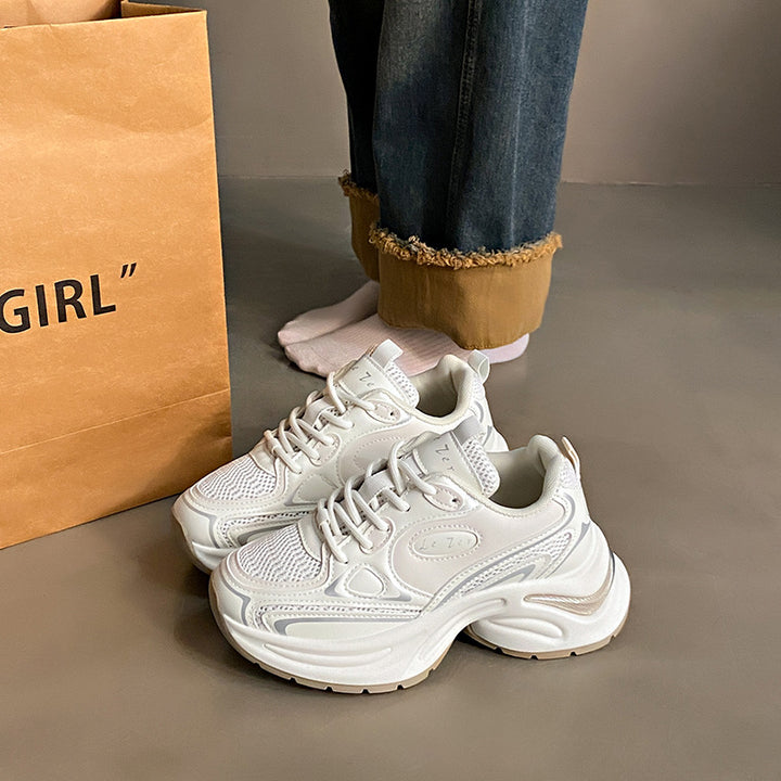 Dame Sporty Sneakers med åndbar mesh-overflade og ergonomisk dæmpning Stilla