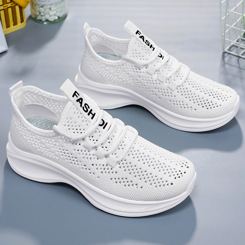 Dame Lettere Fritids sneakers med åndbart overmateriale og dæmpende sål Stilla