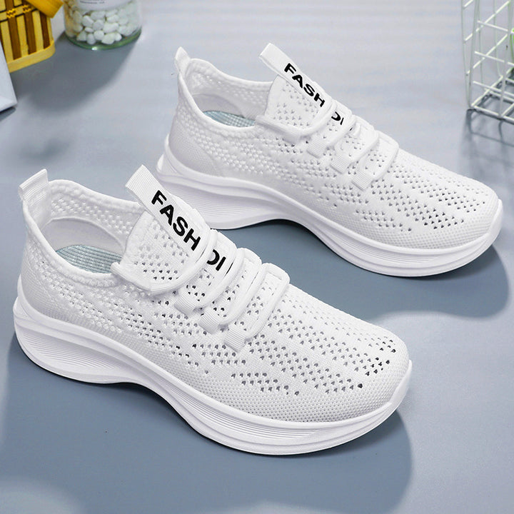 Dame Lettere Fritids sneakers med åndbart overmateriale og dæmpende sål Stilla