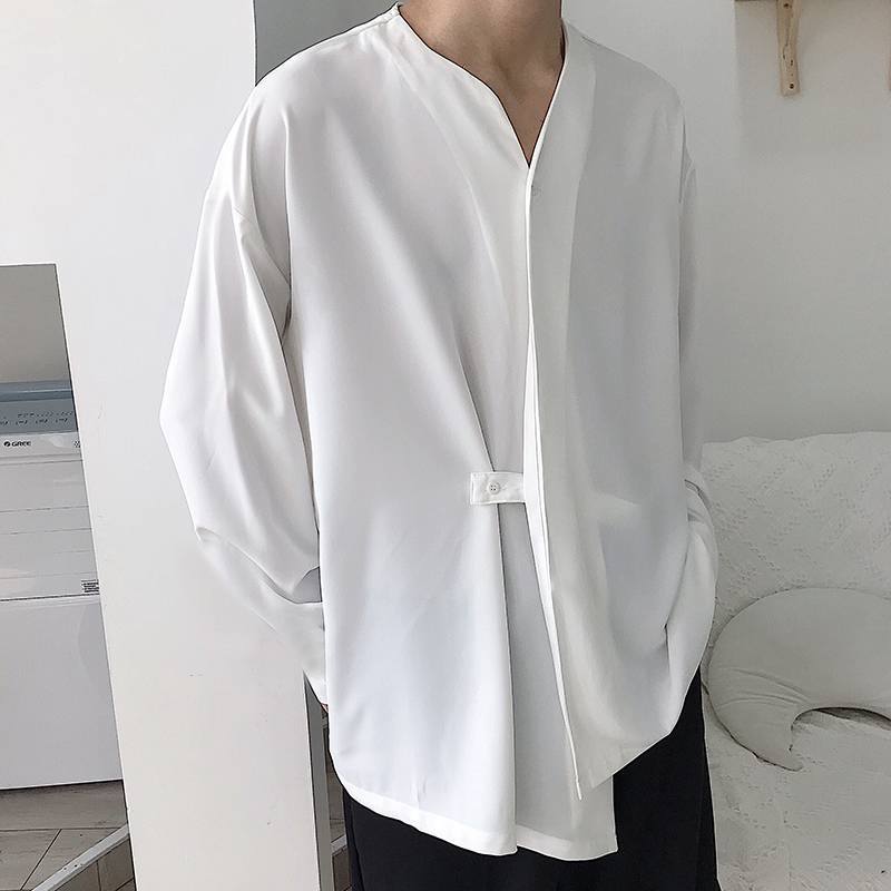 Herren leger skjorte med moderne snit Stilla