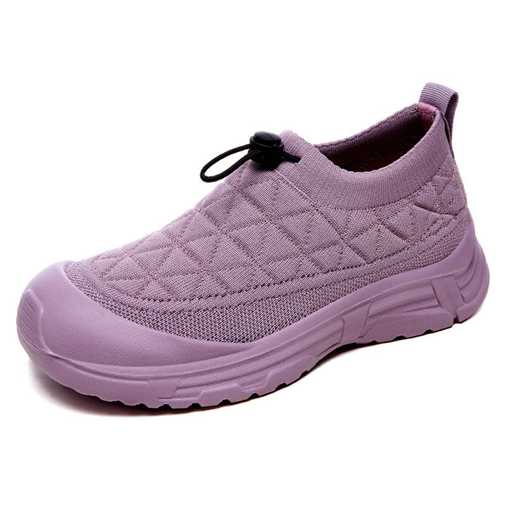 Dame Komfortable Sneakers med elastisk overdel og støddæmpende sål Stilla
