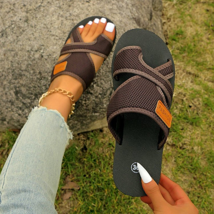 Dame Åndbare Fritidssandaler med justerbare stropper Stilla