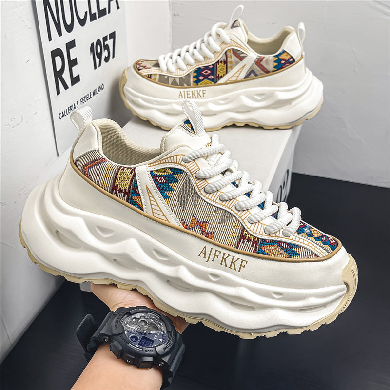Femme Etisk inspirerede polstrede sneakers Stilla
