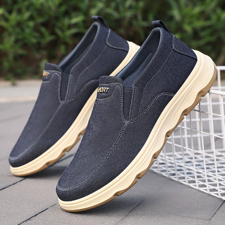 Dame Slip-On Sneakers med skridsikker sål og åndbart overmateriale Stilla