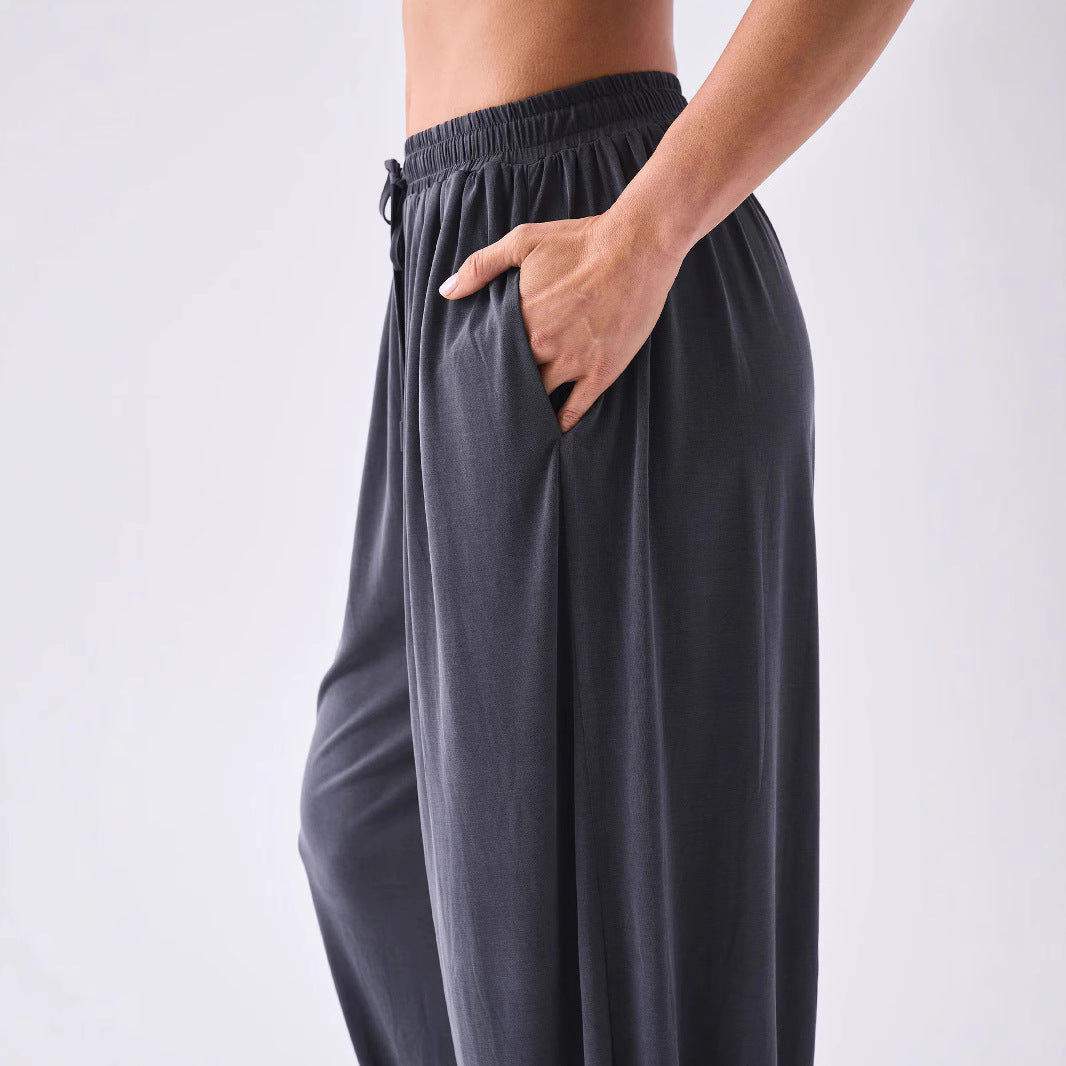 Kvinders afslappede sweatpants med elastisk talje og smal ben Skovae