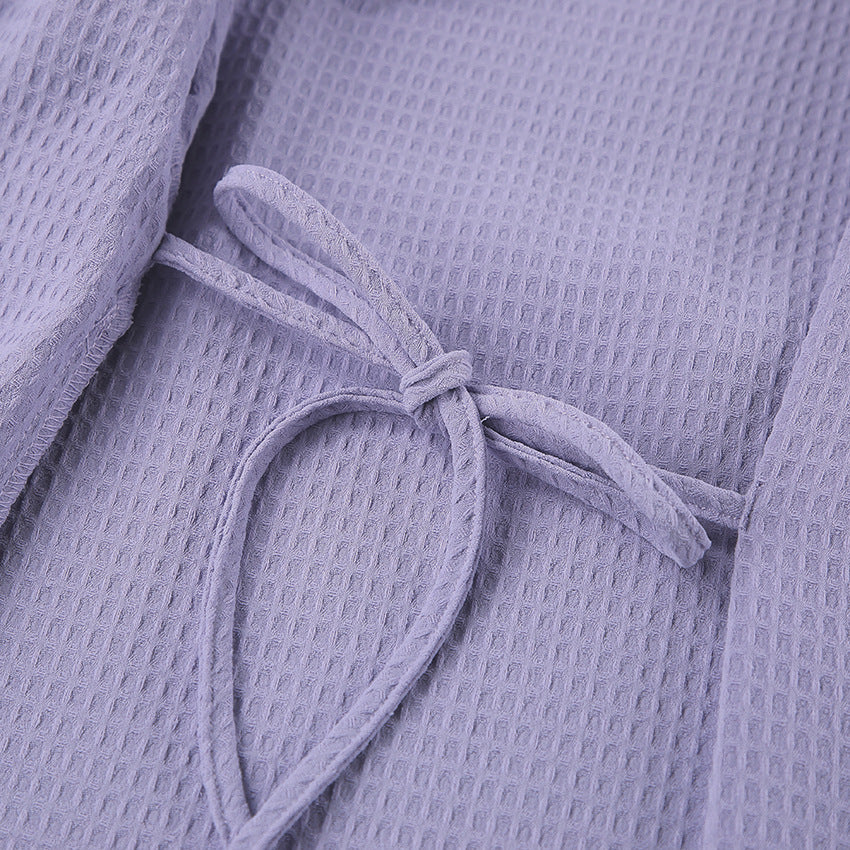 Dame Kimono Morgenkåbe Stilla