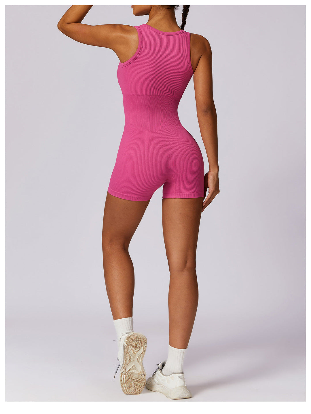 Stilla | Elastic Seamless Tight Yoga Jumpsuit Belly Contracting, Hip Lifting Fitness Jumpsuit Til Kvinder