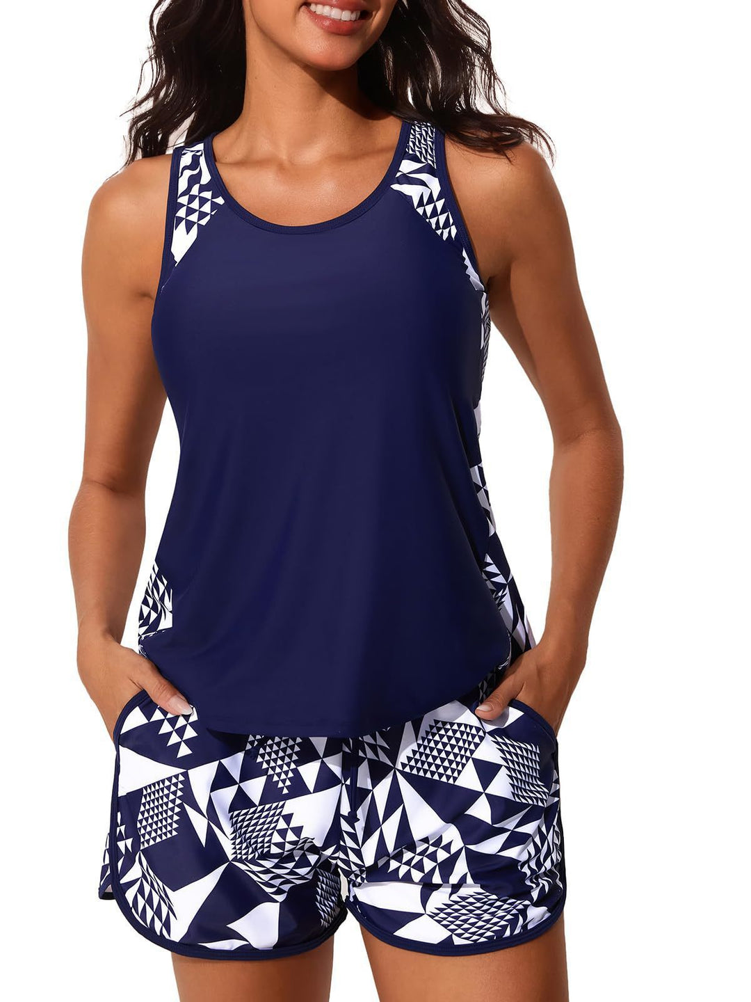 Damer sporty top og shorts sæt Skovae
