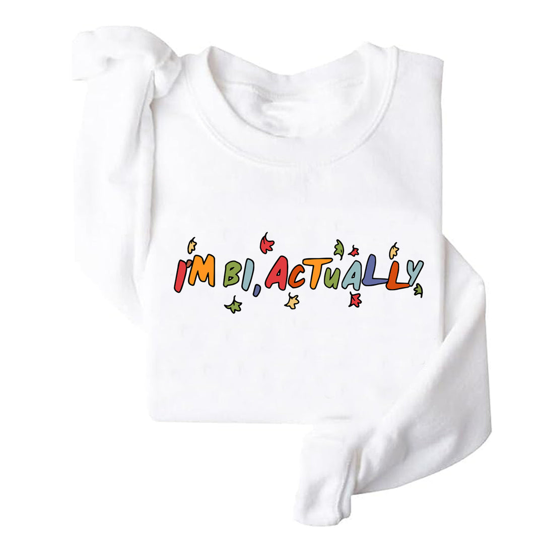 Kvinders sweater med kreativt print og afslappet snit Stilla