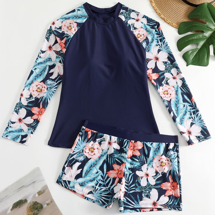 Dame Langærmet Rash Guard Sæt Stilla
