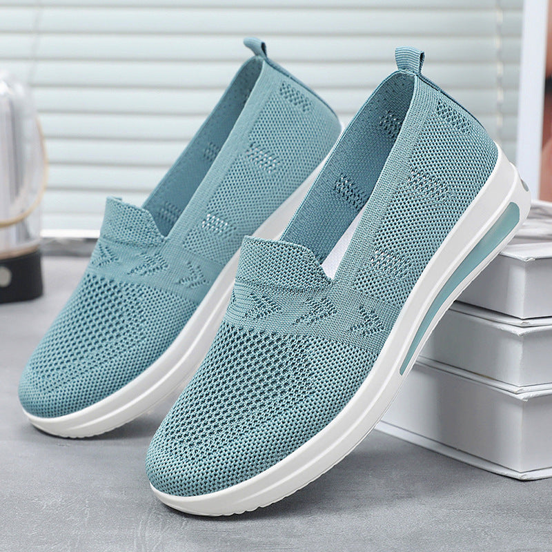 Femme Slip-On Åndbare Sneakers med Polstret Komfort Stilla