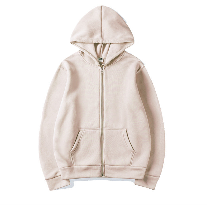 Kvinders hættetrøje med fuld lynlås og sidelommer Skovae