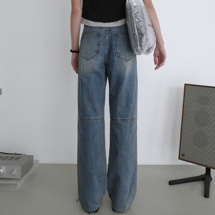Damer Løst skåret Jeans i Vintage-stil Stilla