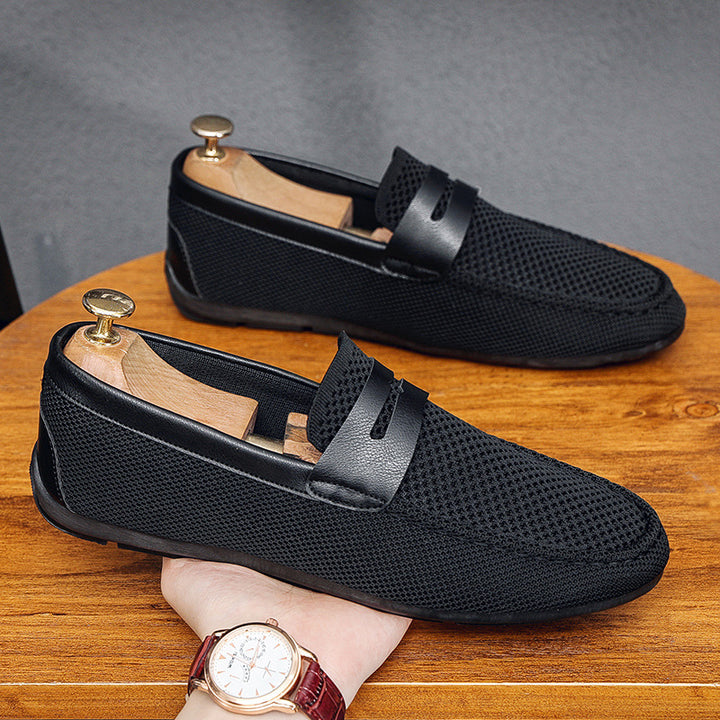 Herrer Åndbar Mesh Slipper Stilla