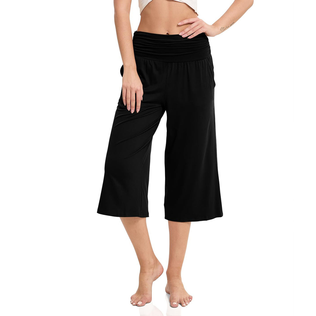 Dame Elegant og komfortabel Culotte-bukser med høj talje Stilla