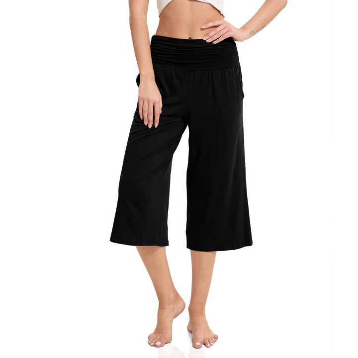 Dame Elegant og komfortabel Culotte-bukser med høj talje Stilla