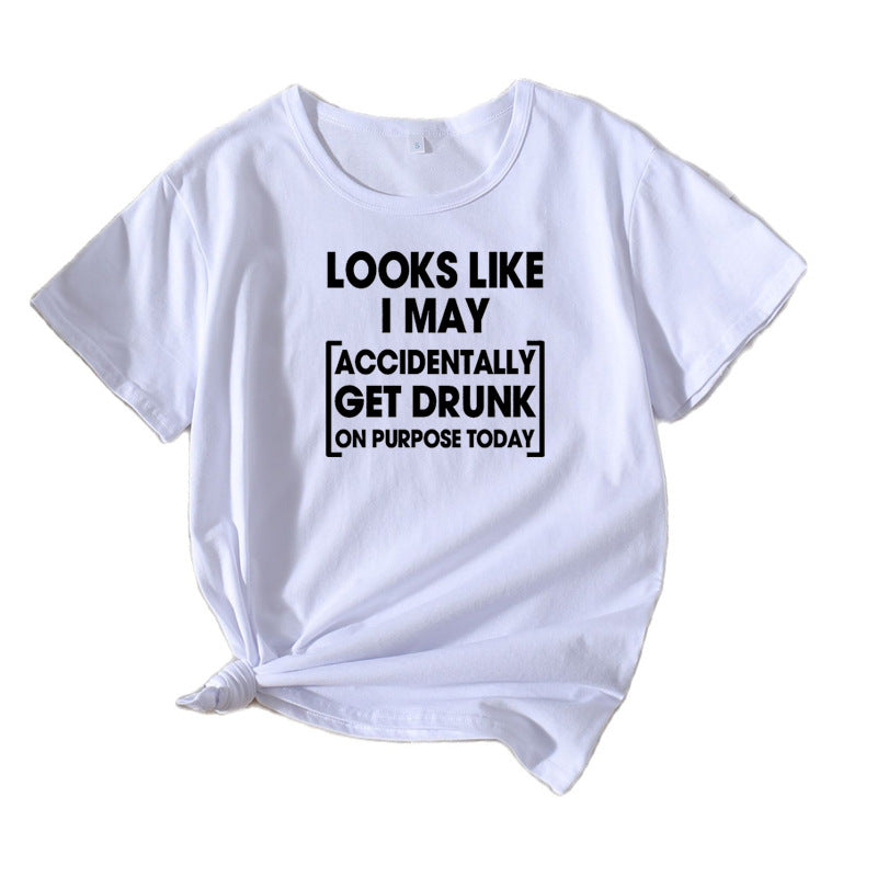 Kvinder Casual Humor Grafik T-Shirt Stilla