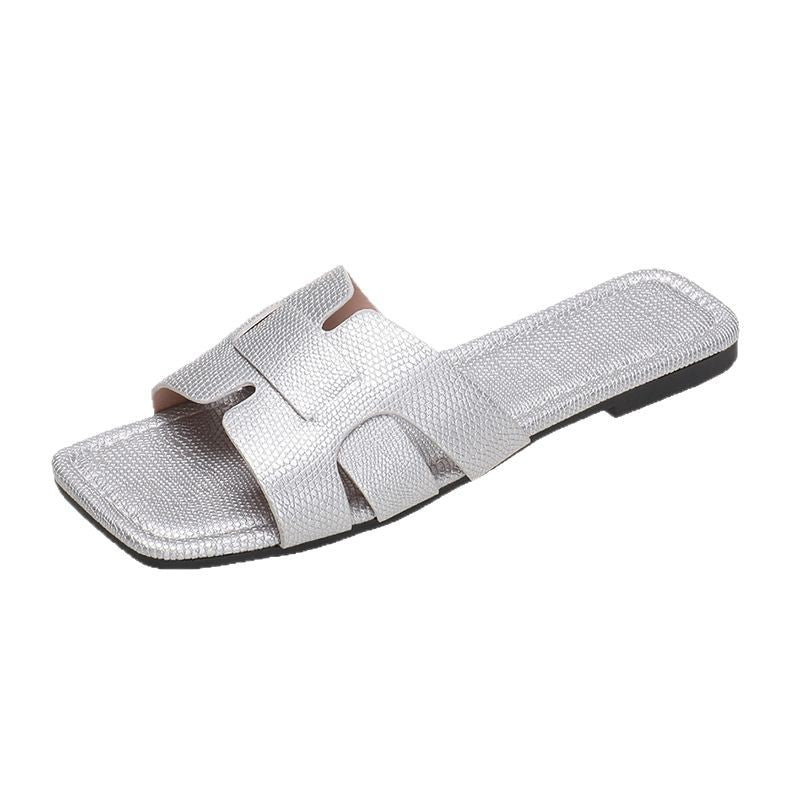Dame Komfortable Mules med bred rem og åndbar sål Stilla