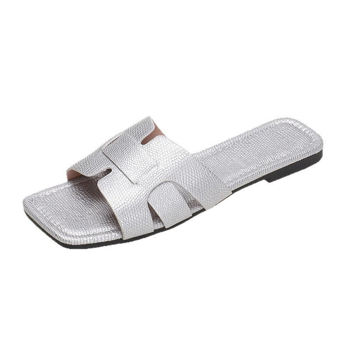 Dame Komfortable Mules med bred rem og åndbar sål Stilla