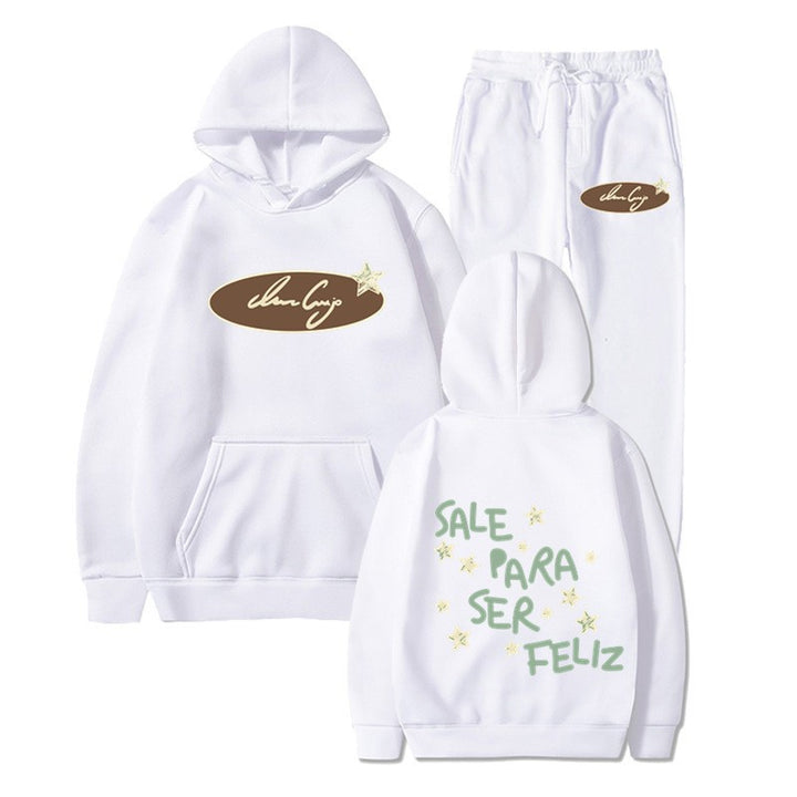 Kvinders hoodie sweatshirt med inspirerende tekst og afslappet pasform Skovae