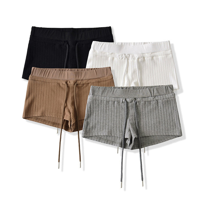 Dame Kortshorts med elastisk talje og praktisk snortræk Stilla