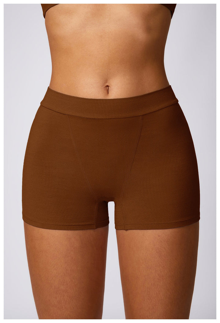 Stilla | Tørring Mave Sammentrækning Hofte Løft Yoga Shorts Slank Fitness Basislag Sports Shorts