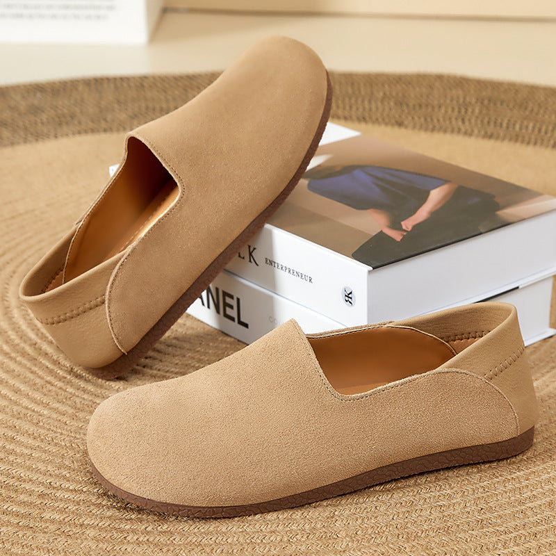 Dame komfortable Slippers med blødt overmateriale og skridsikker sål Stilla