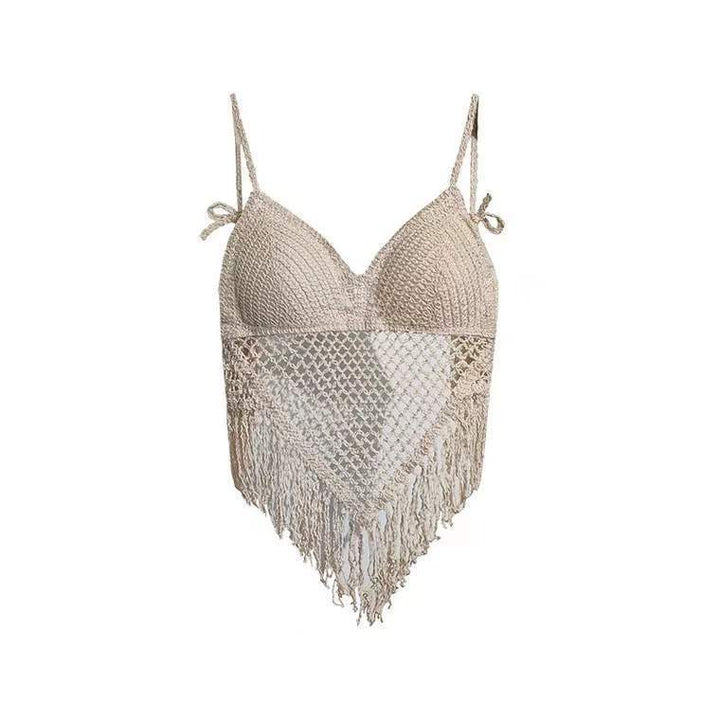 Femme Hæklet Frynse-Bralette Stilla