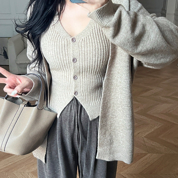 Kvinders stilfulde cardigan med elegante knapdetaljer og afslappet pasform Stilla