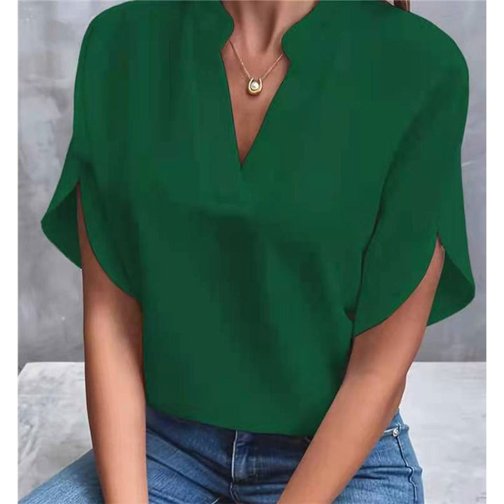 Dame elegant bluse med løs pasform Stilla