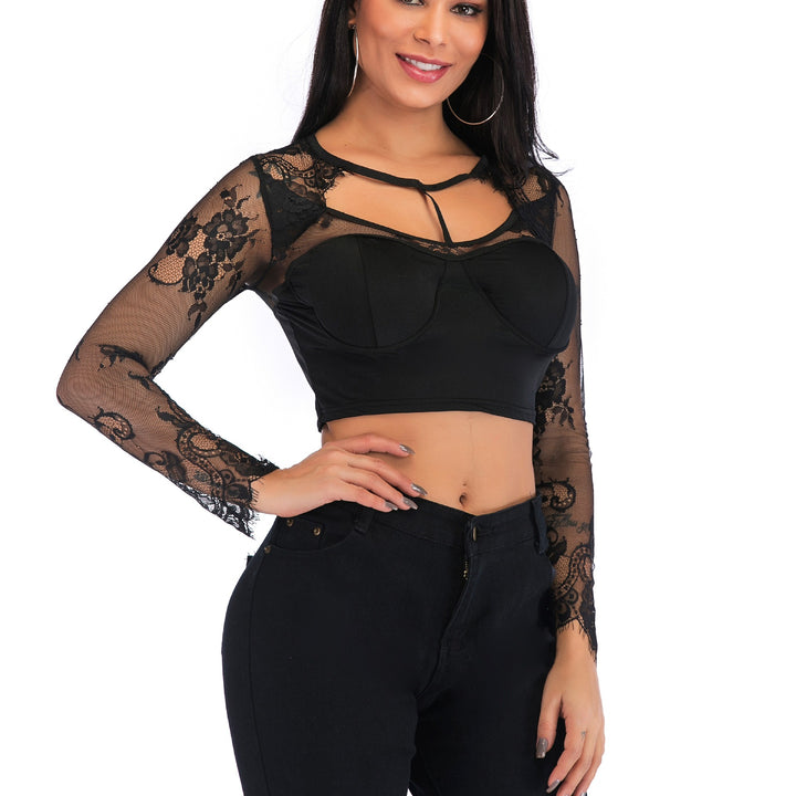 Dame Spids Crop Top Stilla
