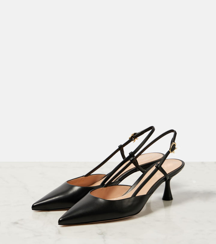 Femme Spids-Tå Slingback Hæle med elegant Rem-Design Stilla