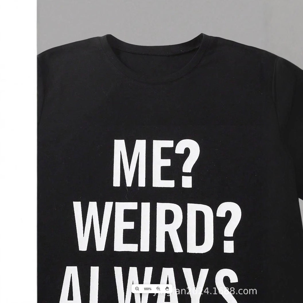 Dame Grafik Statement T-Shirt Stilla