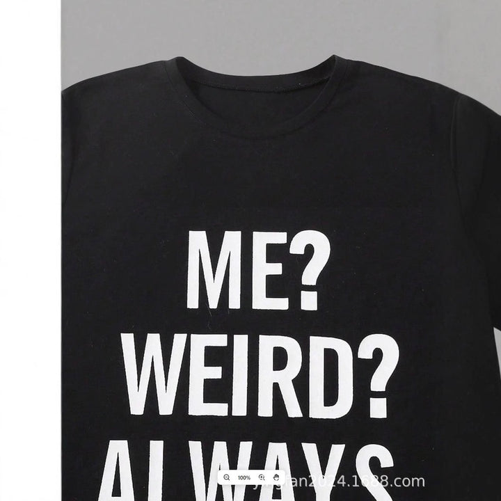 Dame Grafik Statement T-Shirt Stilla