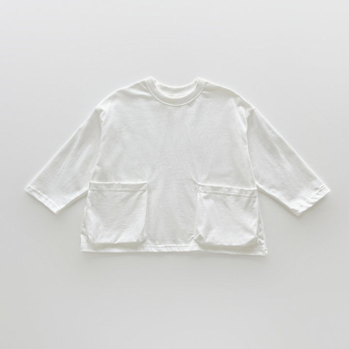 Femme Løs oversized top med lommer Stilla