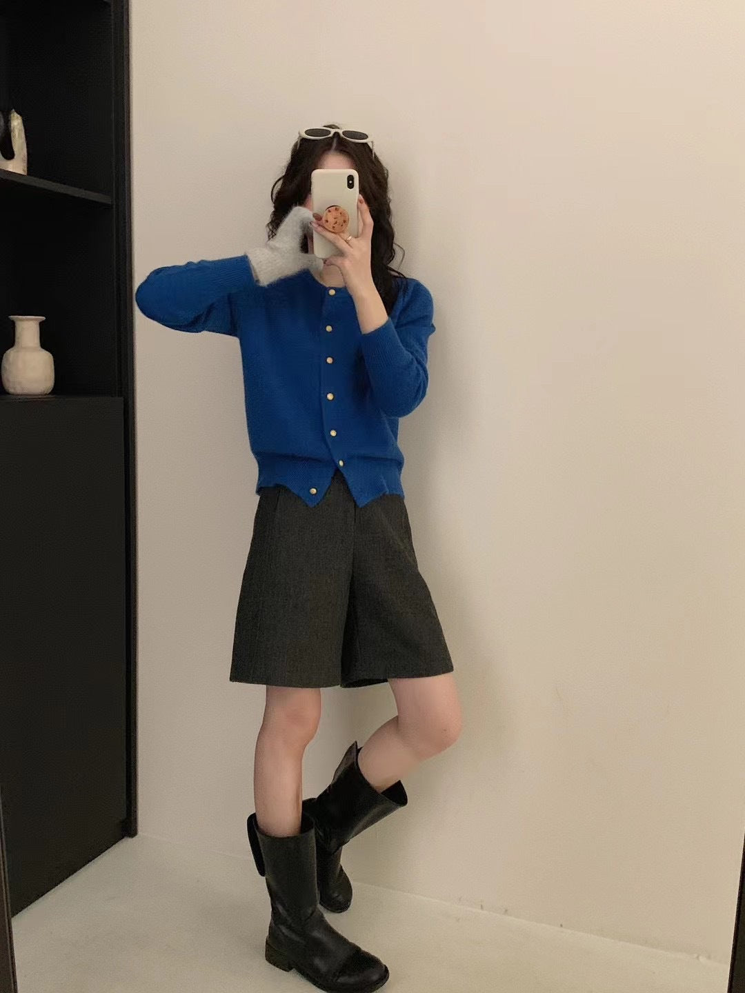 Kvinders cardigan med elegante knapdetaljer og blødt materiale Stilla