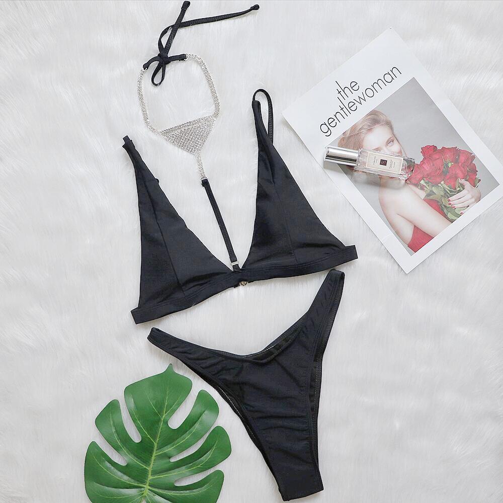Modebevidste Damer Langærmet Bikini Sæt Stilla
