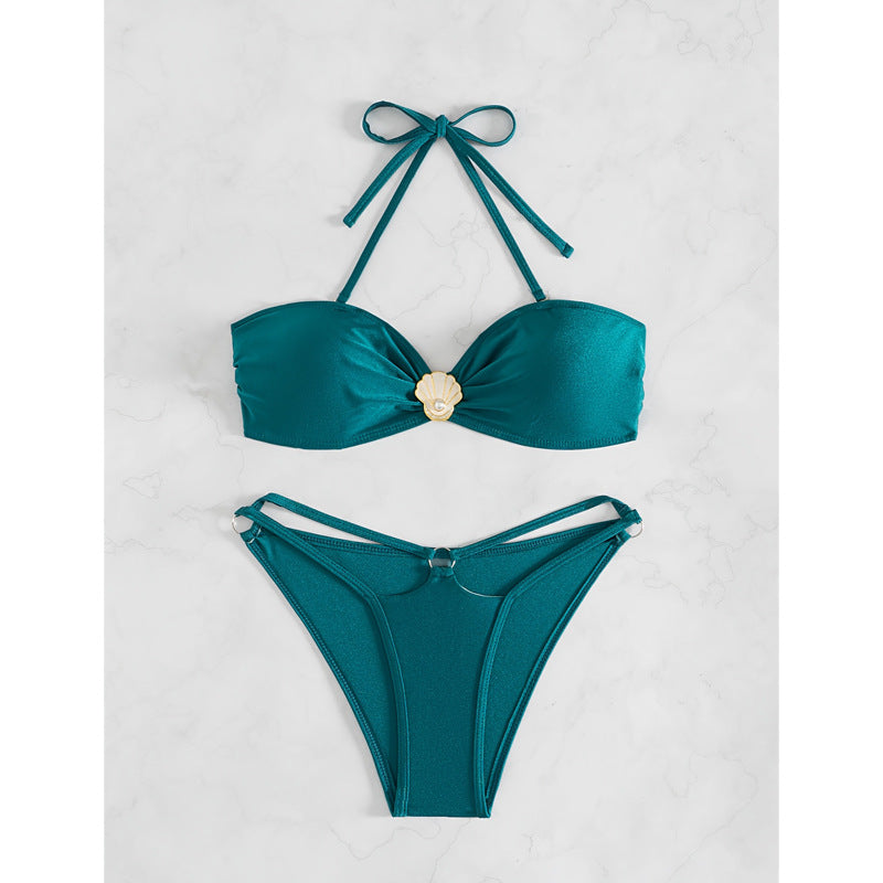 Dame Shell Akcent Bikini Sæt Stilla