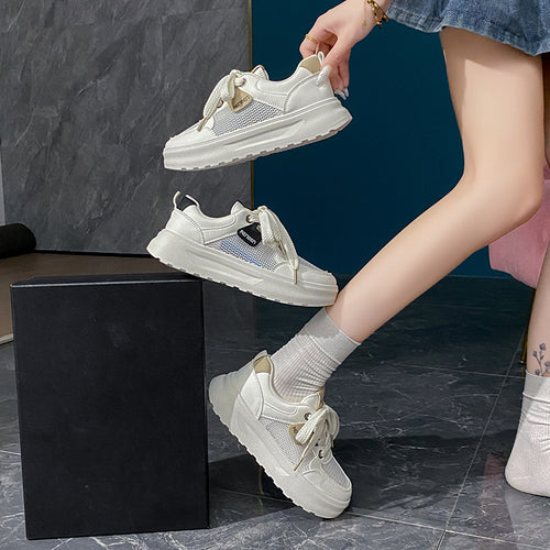 Dame Åndbare Fritidssko med skridsikker sål og trendy design Stilla