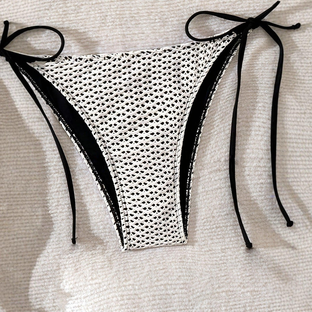 Dame Triangel-Bikini med muslingedetaljer Skovae